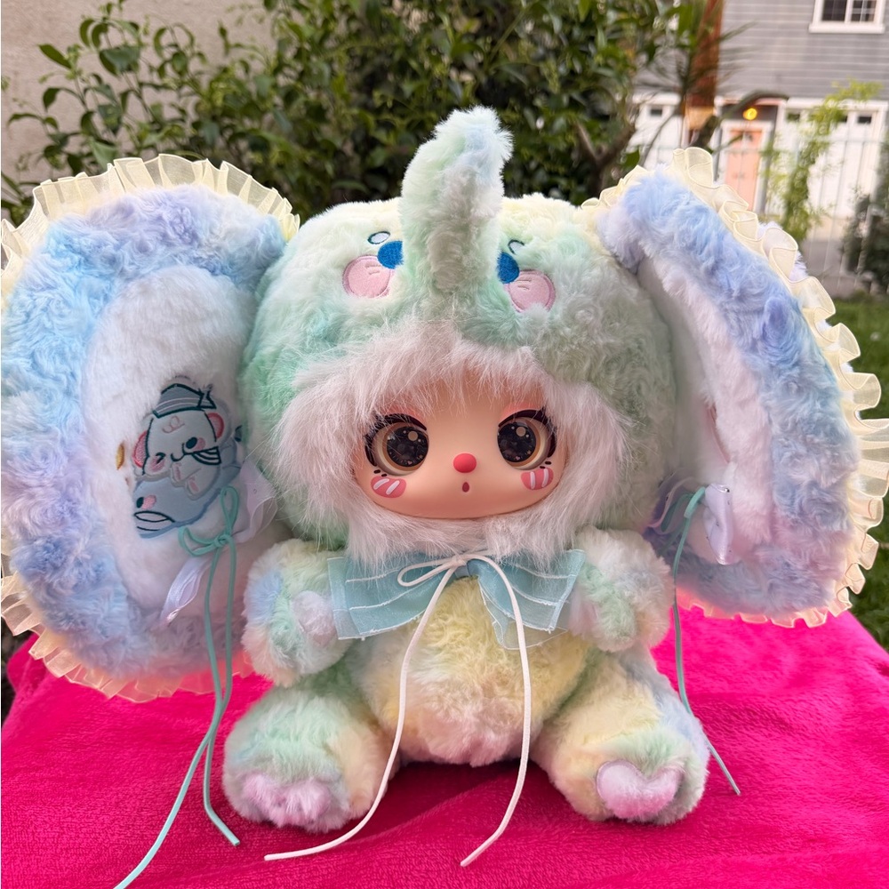 Adorable Pastel Elephant Stuffed Animal
